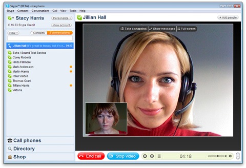 Skype выпустит приложение для iPad с видеозвонками 